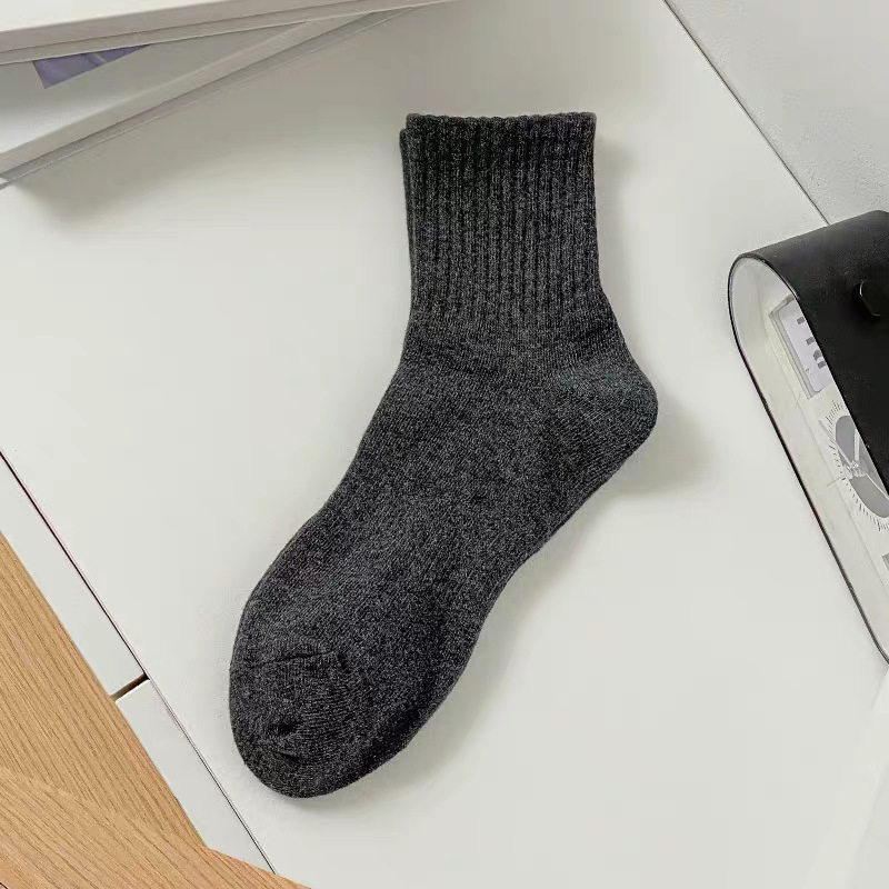 【新疆棉】7A抗菌袜子男女款夏季薄款短筒袜白色学生纯色运动船袜