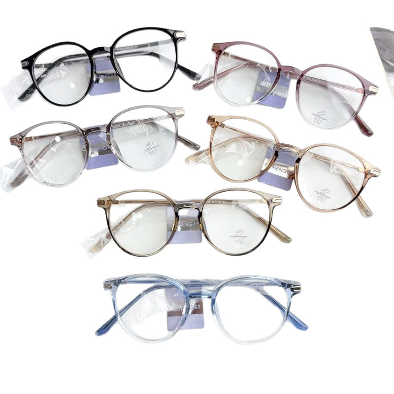 New Korean-Style Trendy Gold Frame Glasses for Women, Suitable for Prescription Lenses, Colorful, Slimming Effect for Small Faces, Danyang Glasses