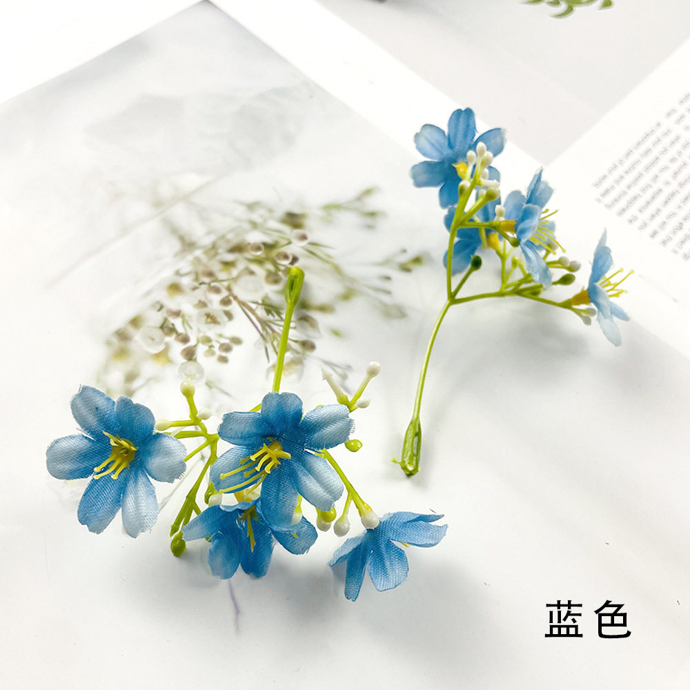 仿真小花瑞香花串 diy丁香花手工头饰材料配件学士帽套装道具假花