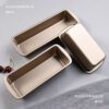 Manufacturer Pound Cake Bread Mold Rectangular Non-Stick Long Small Toast Box Commercial Oven Household Baking Pan Baking