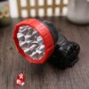 Led Outdoor Strong Light Rechargeable Headlight Mini High-Power Sensor Fishing Light Rubber Cutting Head-Mounted Flashlight Miner's Lamp