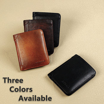 Factory direct sale wallet men's leather ultra-thin multi-card short wallet cross-border PU folding men's wallet wholesale
