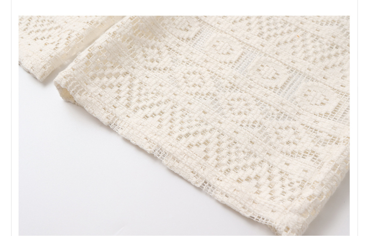 Set áo vest khoét lỗ cổ V phối quần ren ống đứng nữ thanh lịch — Áo vest Streamer (giao hàng trong 7 ngày), Áo vest Streamer (giao hàng trong ngày), Quần ren (giao hàng trong 7 ngày), Quần ren (giao hàng trong ngày)