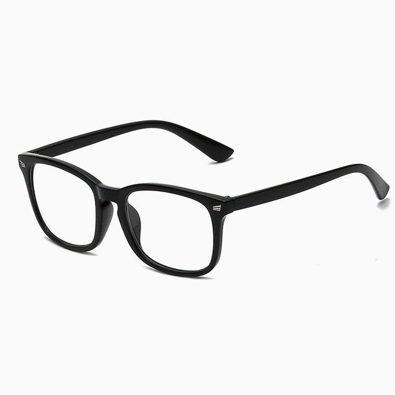 2025 Cross-Border European and American Style Square Frame High-End All-Season Plain Frame Goggles Anti-Blue Light Radiation Glasses