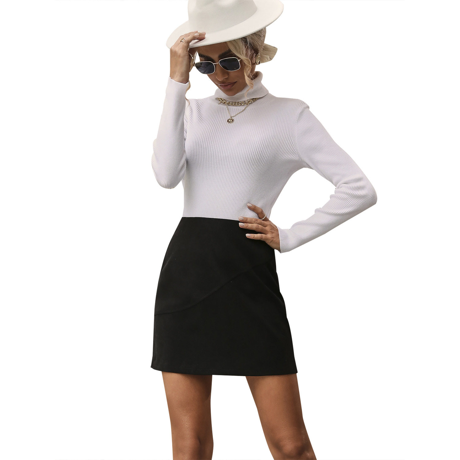 High Waisted Bodycon Skirt Casual Versatile Comfortable Perfect for Everyday Wear Wholesale Available
