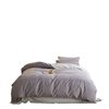 High-end 100s thick brushed cotton four-piece cotton bed sheet quilt cover fitted sheet three-piece set light luxury autumn and winter bedding