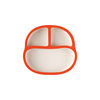 Baby Meal Plate, Baby Suction Cup, Kidsren's Silicone Straw, Food Bowl, Anti-Fall Compartment Plate, Training Spoon, Tableware Set
