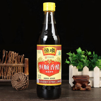 Hengshun Vinegar 500ml Bottled, Zhenjiang Specialty, Household Cooking and Salad Dressing Vinegar, Seasoning, Brewed Edible Vinegar, Wholesale