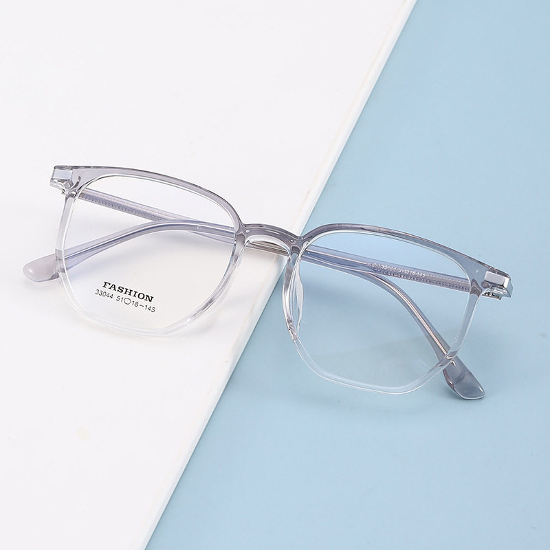New Internet red frame core conjoined long feet plain all-match glasses frame unisex Danyang glasses wholesale