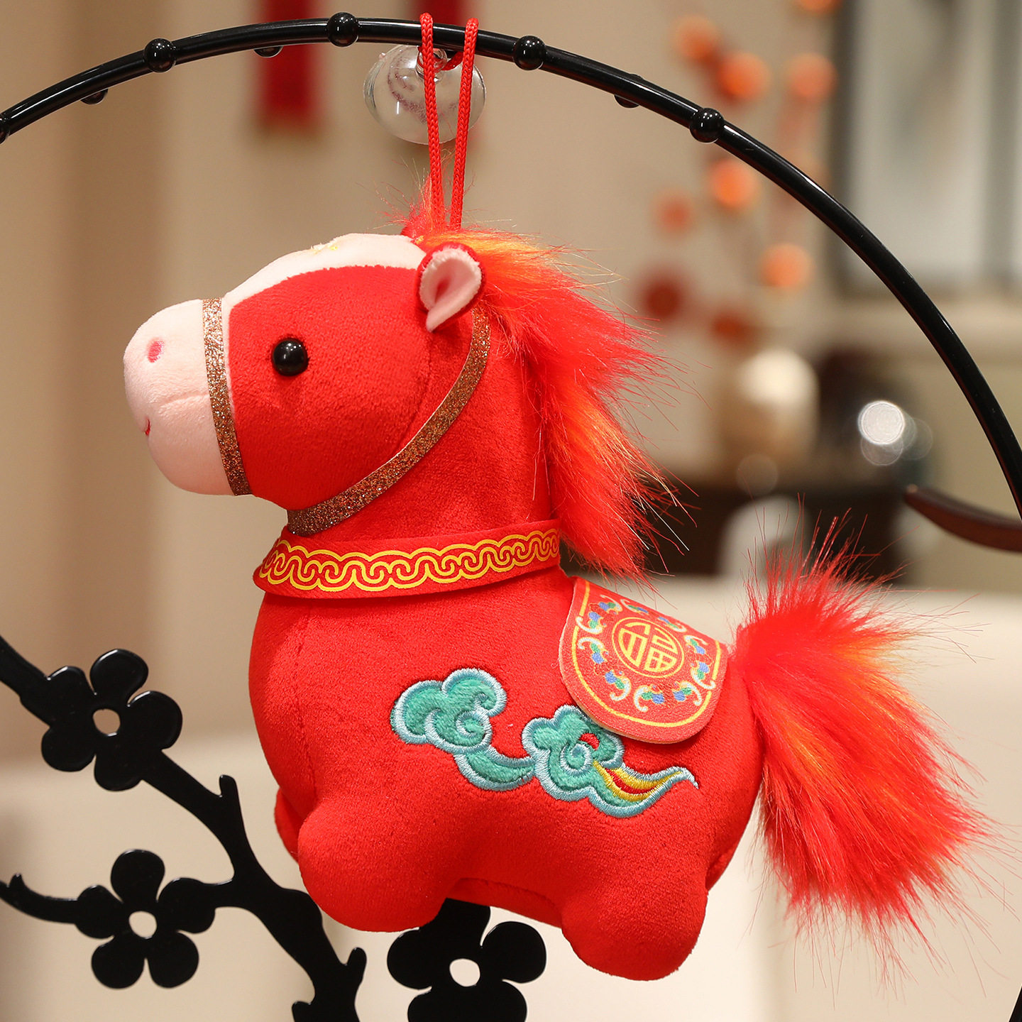 2026马年吉祥物公仔毛绒玩具新年生肖小马玩偶开门红年会活动礼品