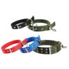 Wholesale Military Green Sheep Dog Collar Small, Medium and Large Dog Swivel Buckle Dog Collar Double-Breasted Pet Dog Collar