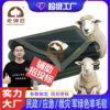 Civil emergency relief army green wool blanket blanket blanket outdoor camping single blanket factory wholesale