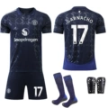 Size 17 with socks + protective gear
