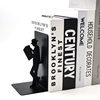 New Style Bookends, European-Style Large Bookends, Iron Art Book Support Stand, Desktop Simple Stationery