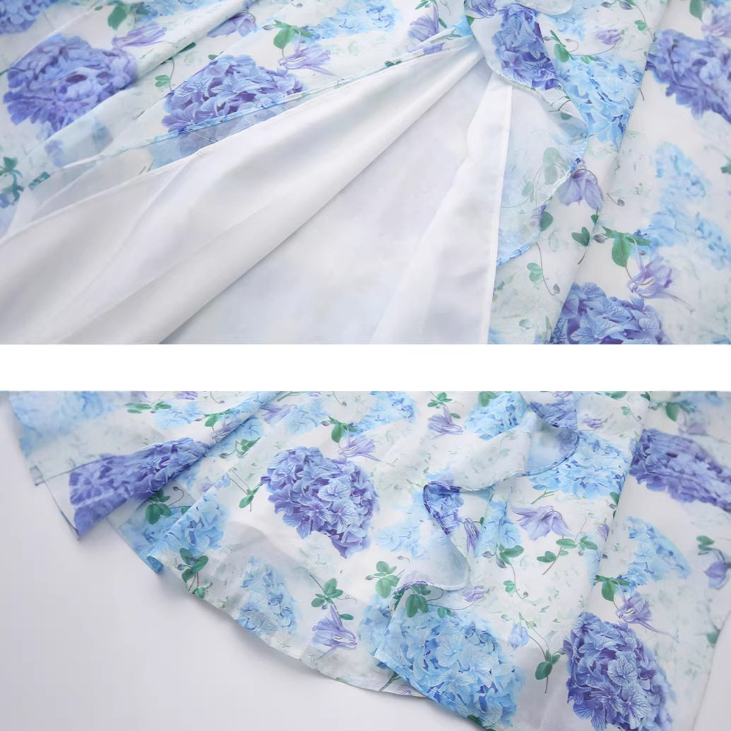 Off Shoulder Ruffle Maxi Dress Floral Print Sweetheart Neckline Fitted Waist Flowy Skirt Spring Fall Casual Wear