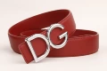 D silver buckle-red