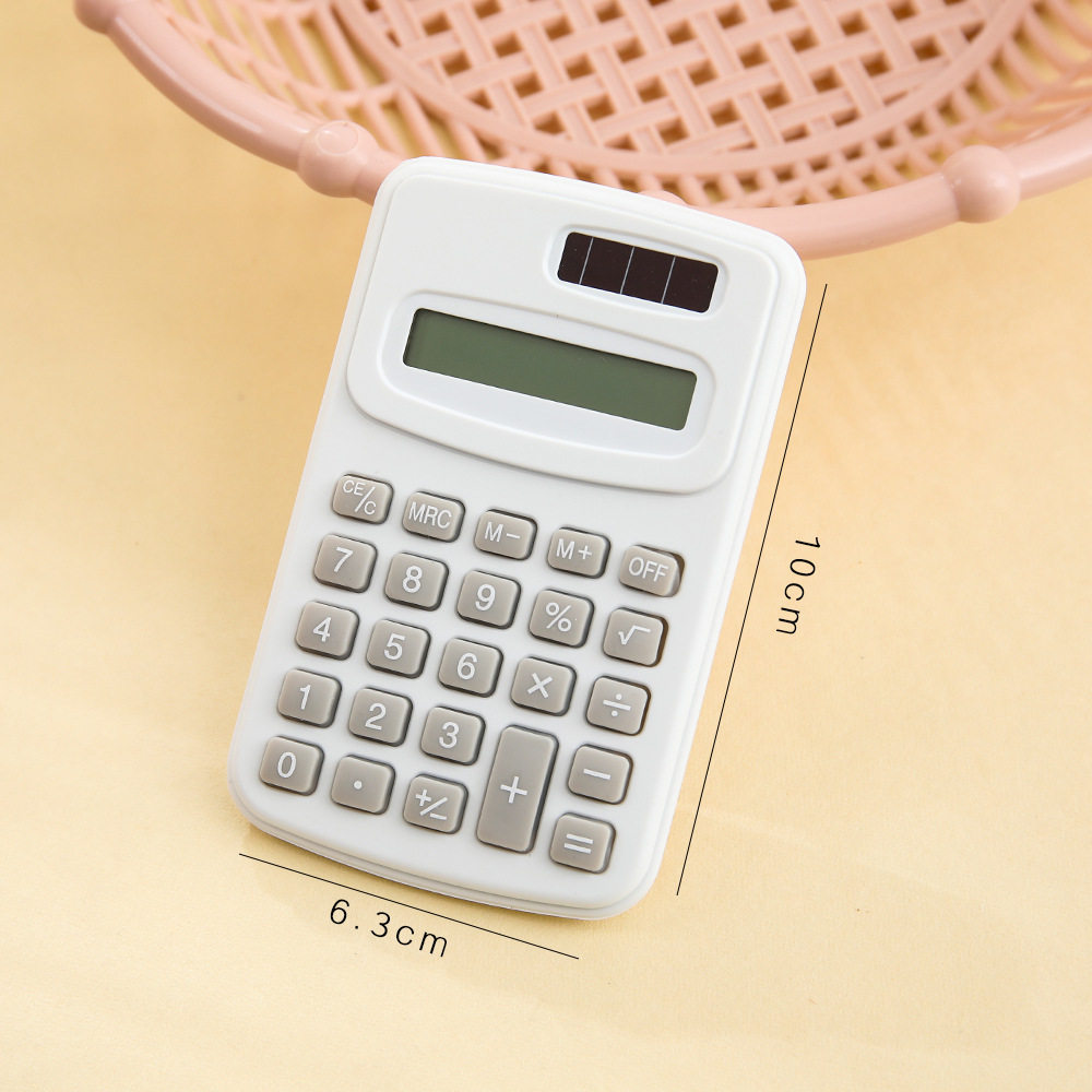 简约迷你高颜值计算器学生文具办公专用计算器小型便携计算机批发