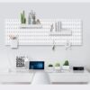 Storage Perforated Board No-Drill Accessories Wall Dormitory Kitchen Bathroom Wall Decoration Shelf Tool Rack Display Rack