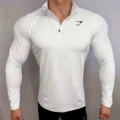 V07 white long sleeve-shark head