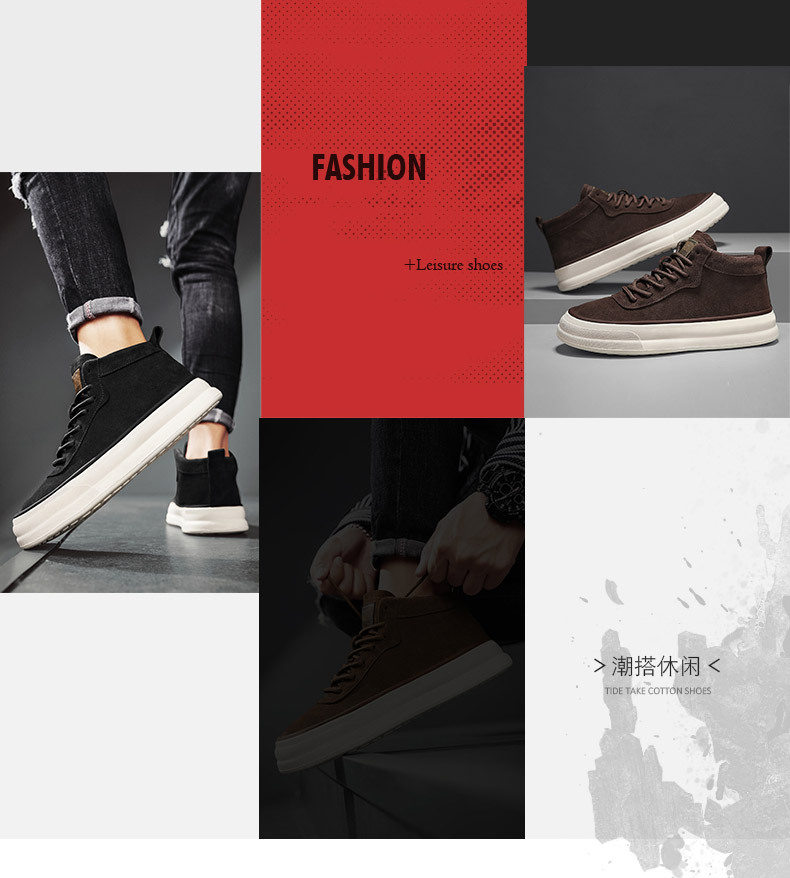New Retro Casual Work Shoes Korean Style Versatile Men's Sports Sneakers Large Size 33 O1CN01X7L49T2Jn1l3pfWbP !!1762329465 0 cib