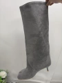 Gray frosted