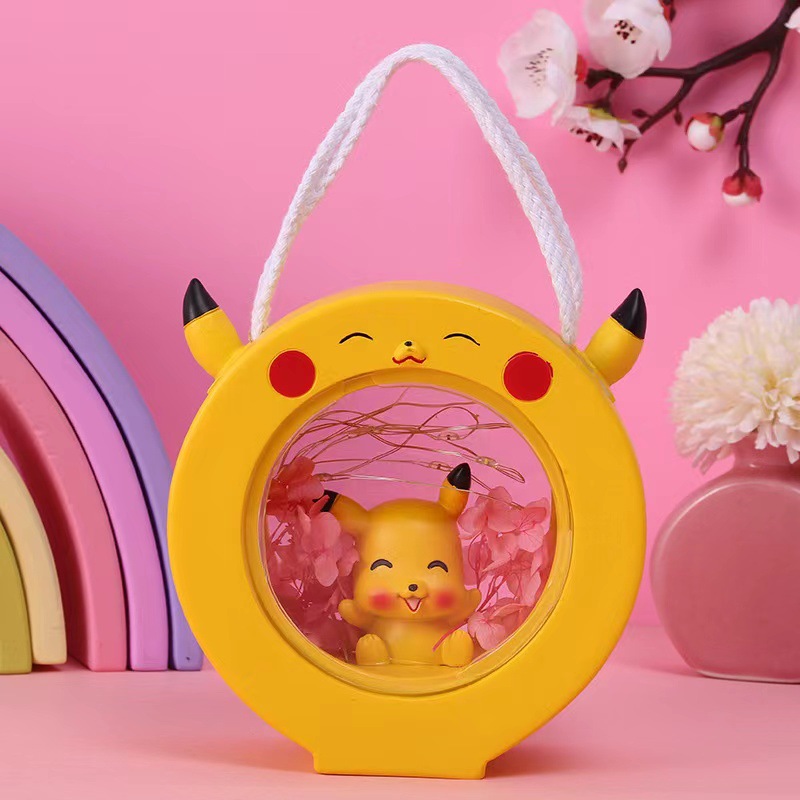 ピカチュウ両面小夜灯 (目を細めるタイプ)