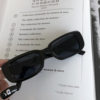 New sunscreen small box sunglasses men's and women's European and American fashion street shot UV protection sunglasses vintage sunglasses
