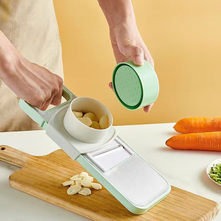 Household Potato Shredder Multi-Functional Hand-Friendly Vegetable Cutter Cucumber Radish Thick and Thin Shred Slice Vegetable Grater