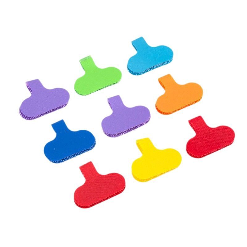 Cross-border hot-selling handwritten cable label Velcro machine room wire network cable classification logo self-adhesive label