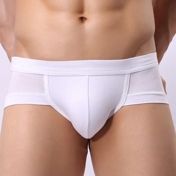 Men's Underwear Briefs U Convex Bag Low Waist Underwear Export Briefs Factory Wholesale Dropshipping