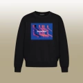 B1099 round neck black