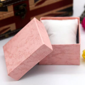 Watch Packaging Plastic Box Ready-Made Velvet Watch Box Watch Jewelry Paper Small Pillow Box Wholesale Support Dropshipping