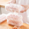 Outdoor Camping Style Shock-Proof and Shatter-Proof Egg Box Travel Anti-Fall Plastic Egg Tray Portable Protective Box Storage Box Home
