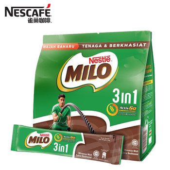 Malaysia Imported Bird/Chao Meilu 3-in -1 Chocolate Malt Cocoa Drink Breakfast Energy Drink