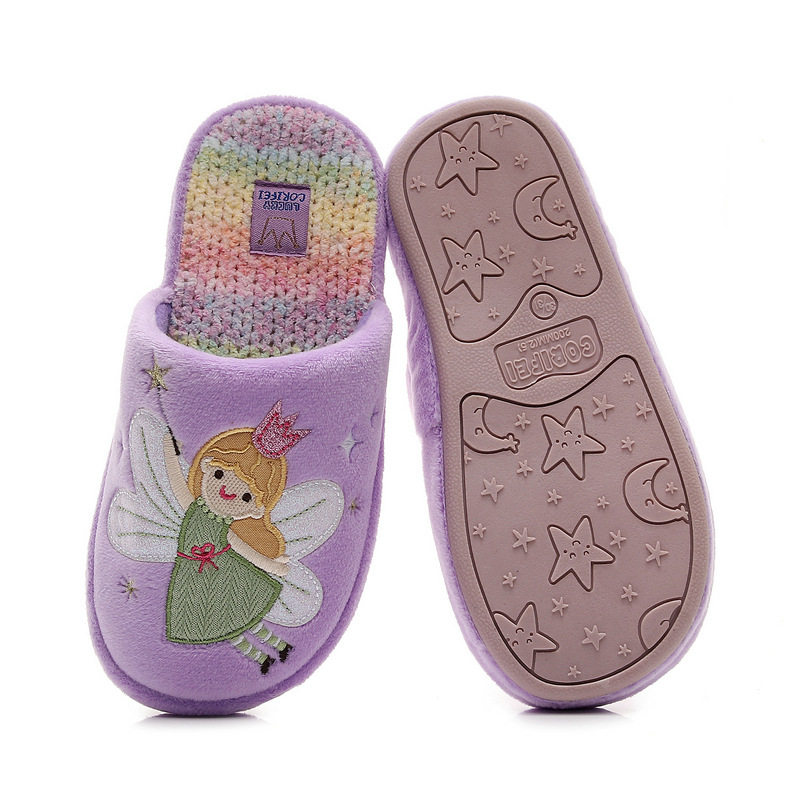 Children's Cotton Slippers Dinosaur Cartoon Indoor Home Boys' Slippers Autumn and Winter Cross-Border Foreign Trade Jialifu 2025 New Model