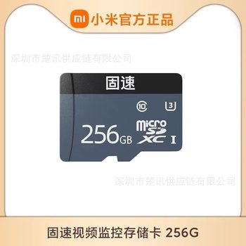 Fixed-Speed Memory Card 256g Suitable for Mijia Camera Video Surveillance Memory Card High-Speed Read and Write Memory Card 256g