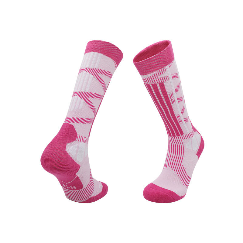 冬季滑雪袜男女款加厚保暖长筒雪袜棉防滑登山袜子儿童雪地袜批发