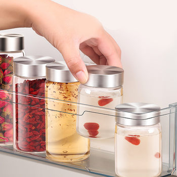 Aimino kitchen supplies sealed Bird's Nest jar borosilicate glass jar water cup food grade yogurt honey jar wholesale