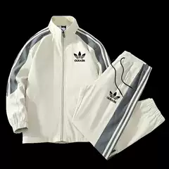 The Same Kevin Clover Men's Autum Outdoor Leisure Sports Zipper Cardigan Sportswear Men's and Women's Sweatshirt Suit