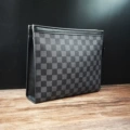 Black Check Square Bag