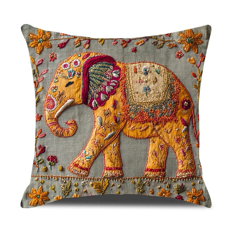 Wholesale New Year of the Horse Printed Pillowcases Bohemian Style Amazon Home Living Room Sofa Cushion Covers