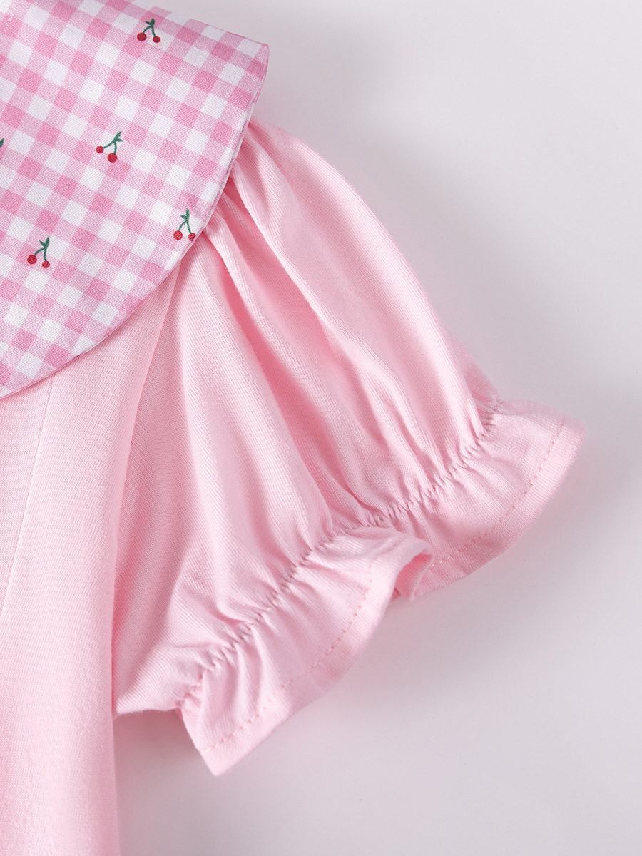 Kids' Dress Wholesale, Summer Short-sleeve Kids' Dress, [Style] Cute Skirt