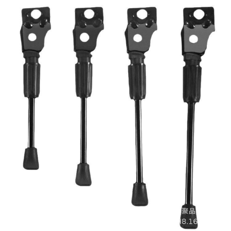 Wholesale electric vehicle foot support lithium battery bicycle single bracket driving single support electric folding bicycle side support accessories