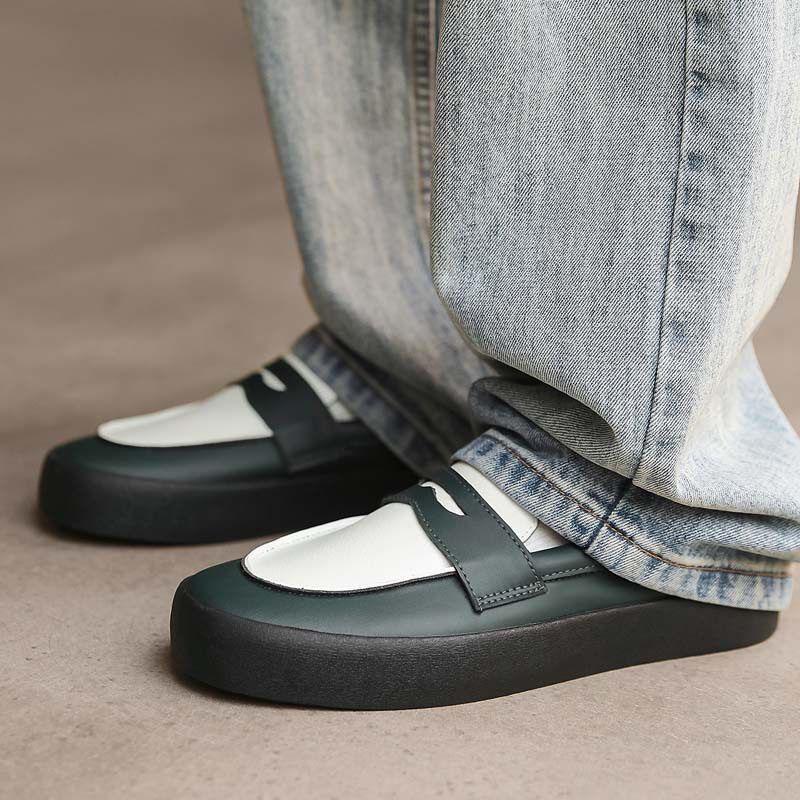 Men's Shoes Trendy One-Step Lightweight Comfortable Casual Loafers