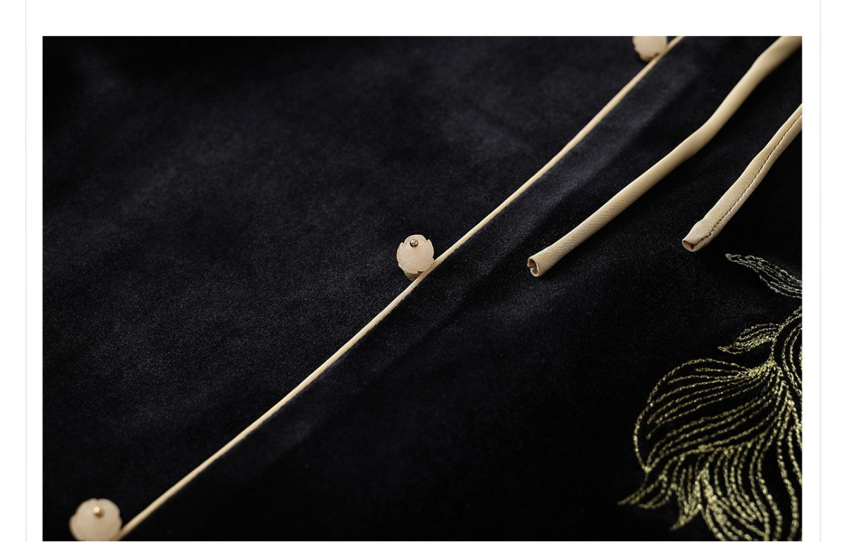 Set áo vest thêu thủ công kèm chân váy dài nữ — Áo vest thêu (giao hàng trong 7 ngày), Áo vest thêu (giao hàng trong ngày), Váy thêu (giao hàng trong 7 ngày), Váy thêu (giao hàng trong ngày)
