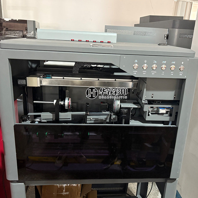 Thermos Cup Pattern Desktop High-Speed Cylindrical Rotary Colorful Printing Machine Small Cylindrical Rotary Uv Printer