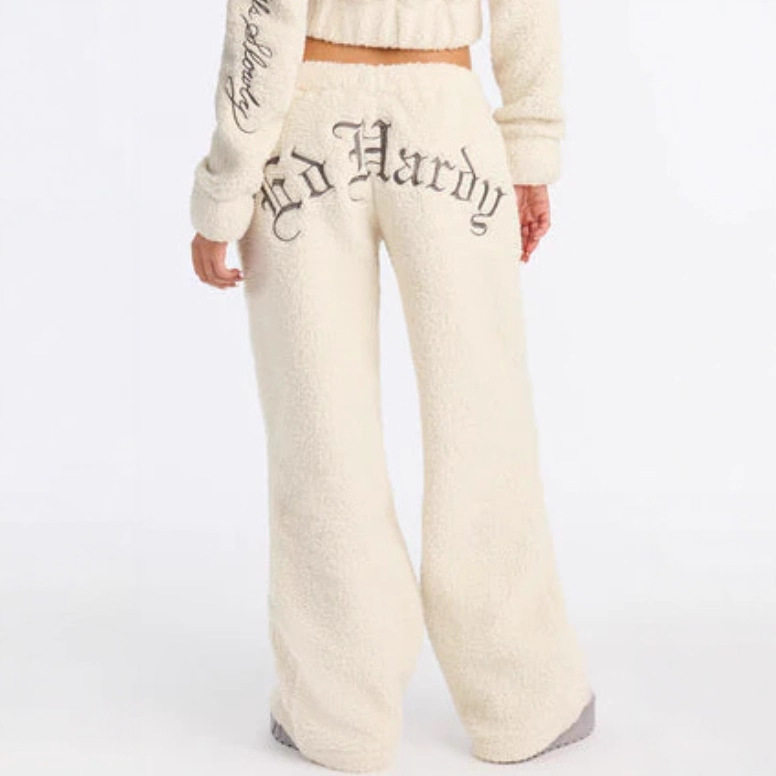 Womens Plush Hoodie Tracksuit Embroidered Zipper Pockets Casual Style Perfect for Everyday Wear Wholesale Available