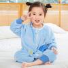 Michley Flannel Cartoon Split-Leg Sleeping Bag Autumn and Winter Cartoon One-Piece Pajamas Cross-Border Children's One-Piece Home Clothes