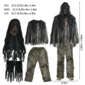 Burnt zombie suit