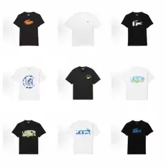 Crocodile Men's Short Sleeve T-Shirt Men's Lapel 2024 Summer New Style Men's Cotton Casual Polo